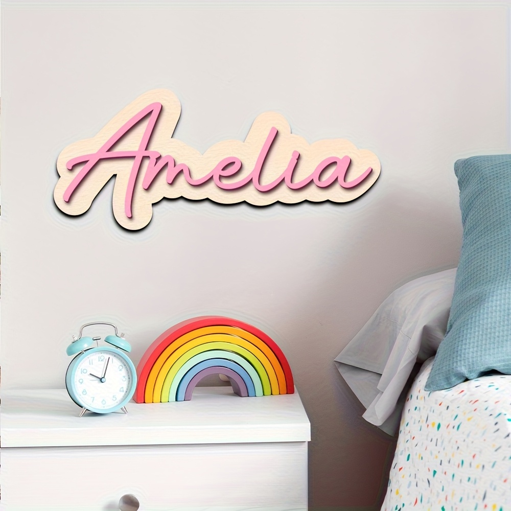 Personalized Double-Layered Wo - Interior Design Names recension och pris