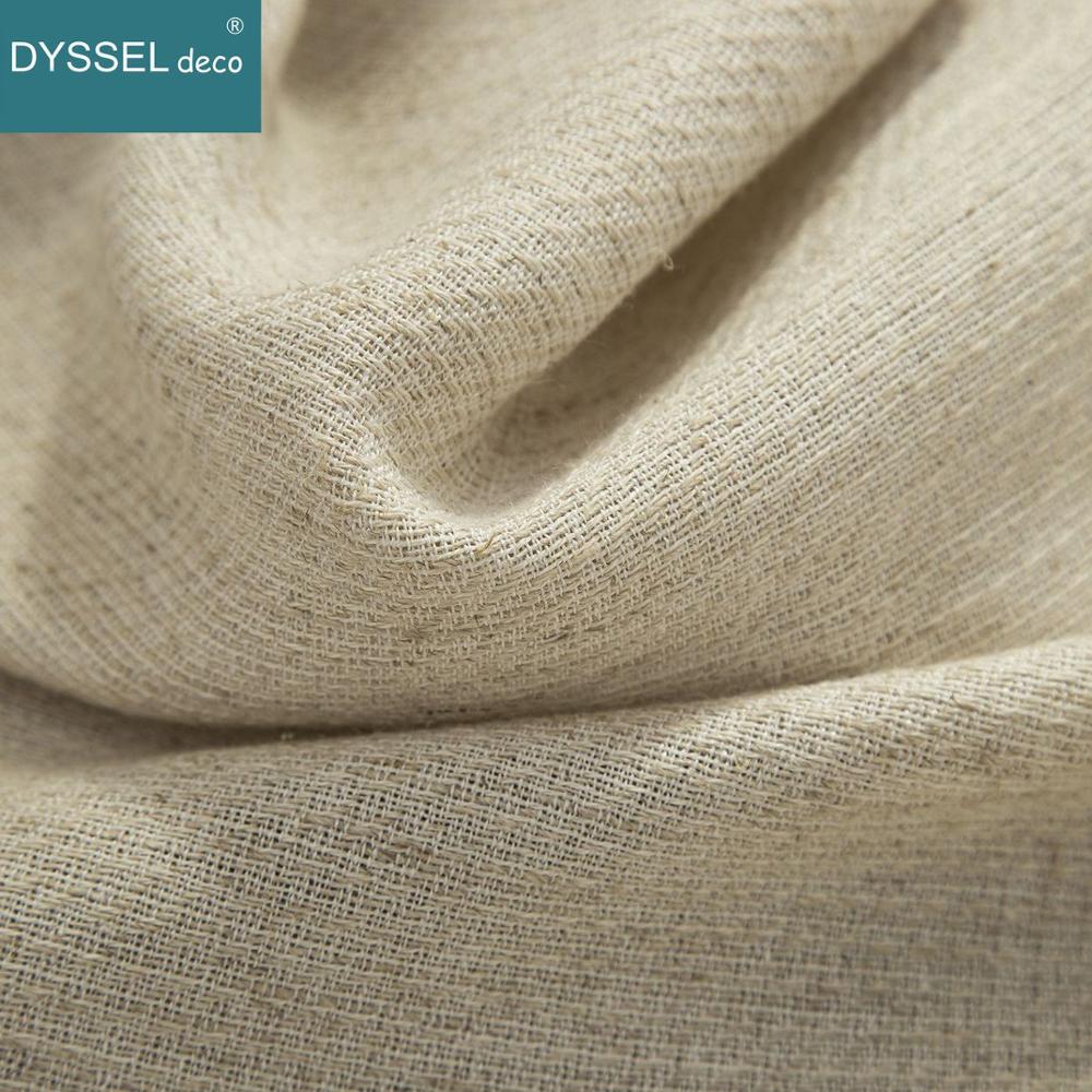 Solid Home Decorative Anti-UV  - Linen Curtain Eyelet recension och pris