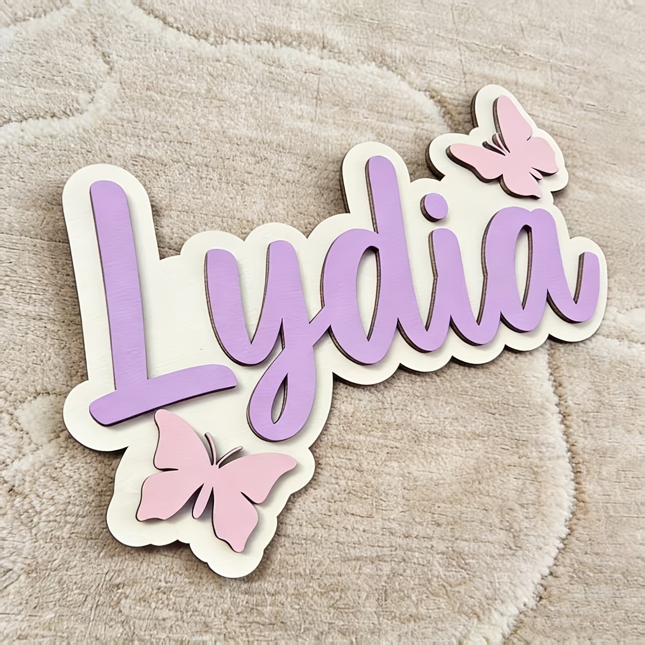 Personalized Blue & Pink Butte - Interior Design Names recension och pris