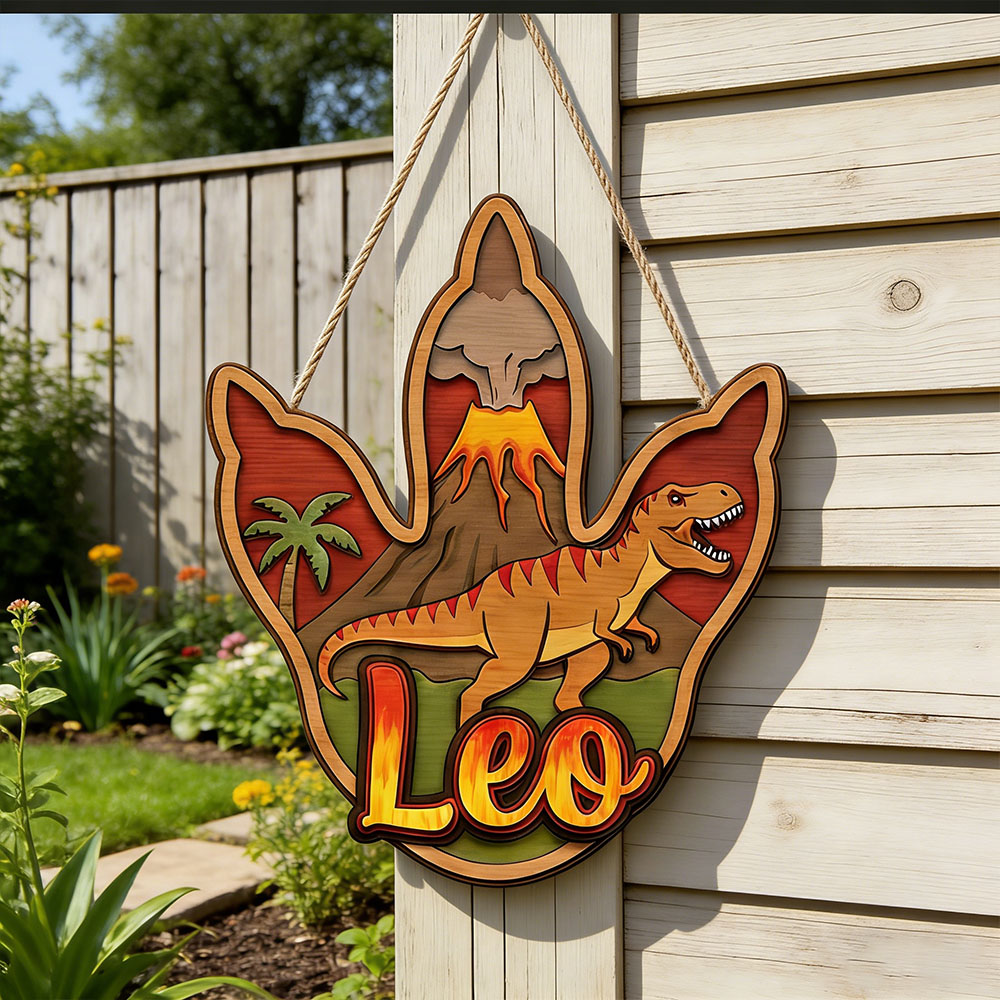 Personalized 3D T-Rex Dinosaur - Interior Design Names recension och pris