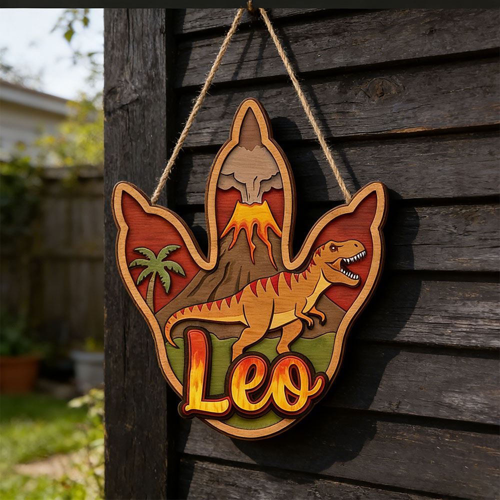 Personalized 3D T-Rex Dinosaur - Interior Design Names recension och pris