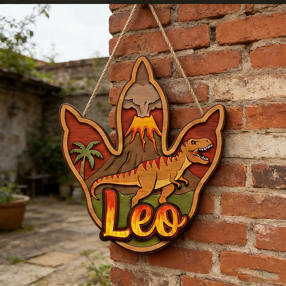 Personalized 3D T-Rex Dinosaur - Interior Design Names recension och pris