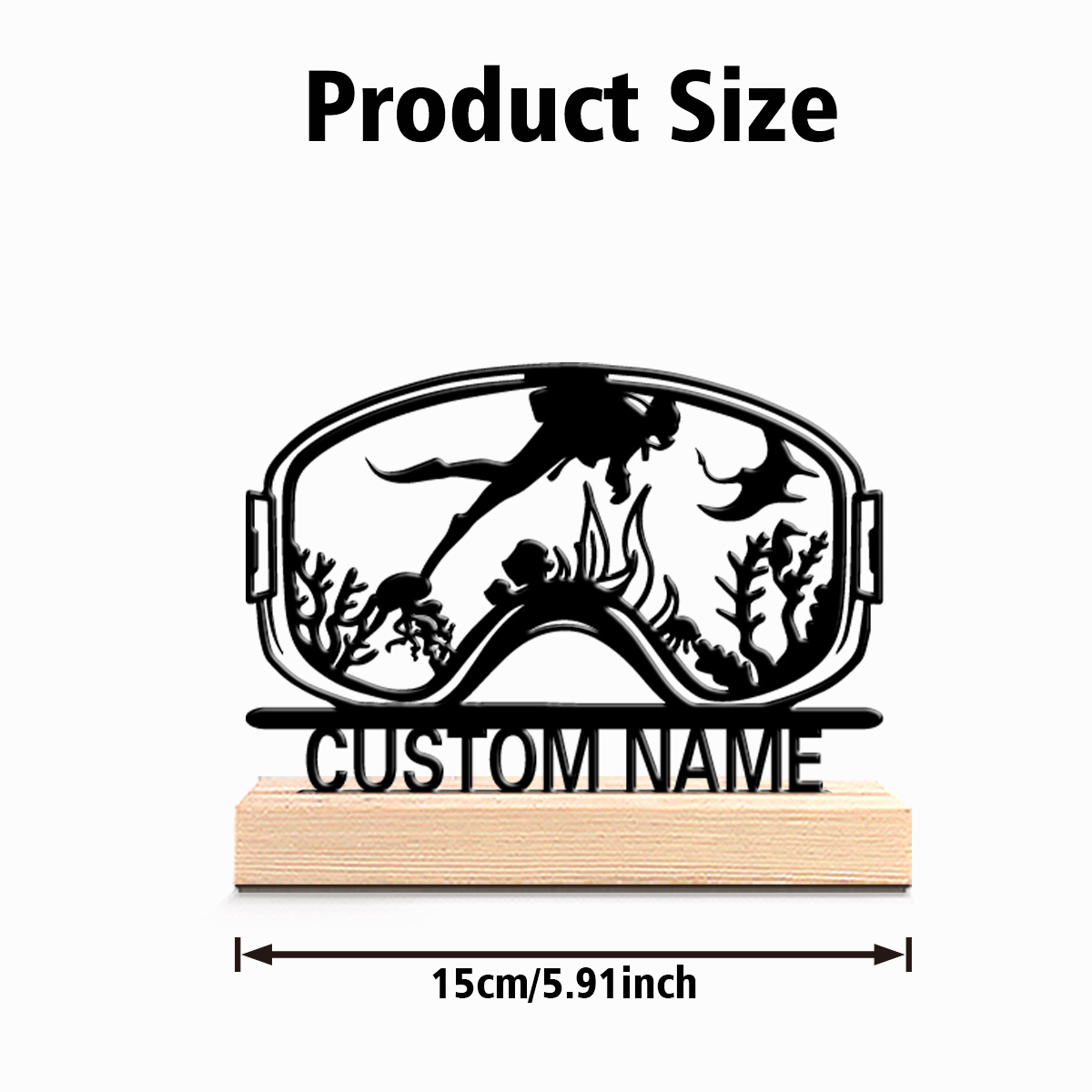 1pc Cute Personalized Custom D - Interior Design Room recension och pris