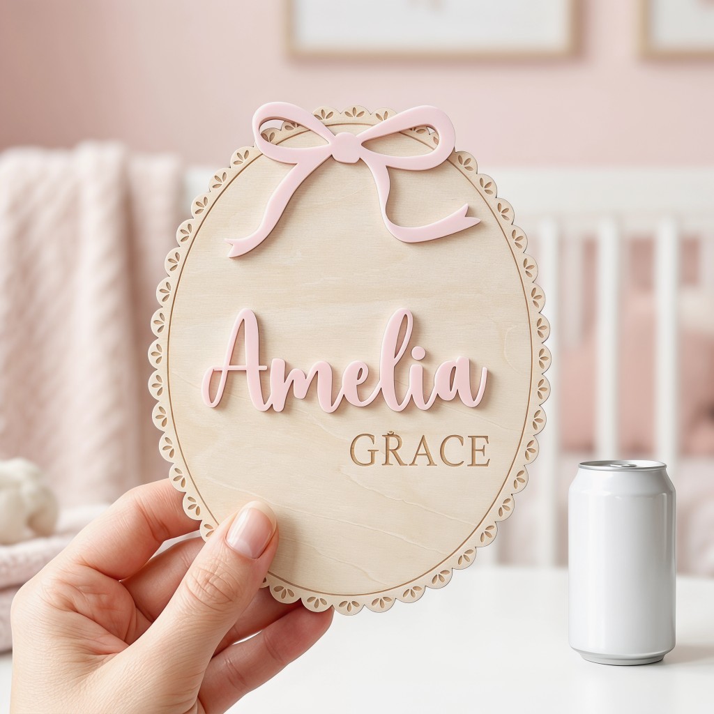 1Pc Custom Bow Lace Edge Baby  - Interior Design Room recension och pris