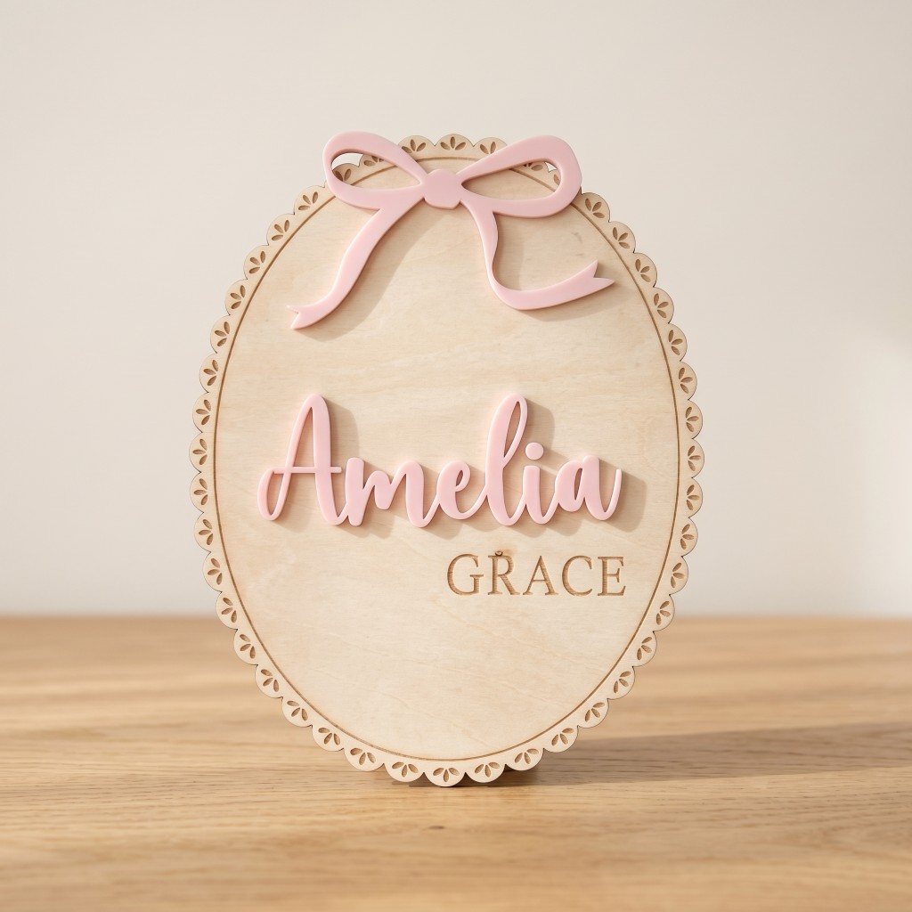 1Pc Custom Bow Lace Edge Baby  - Interior Design Room recension och pris