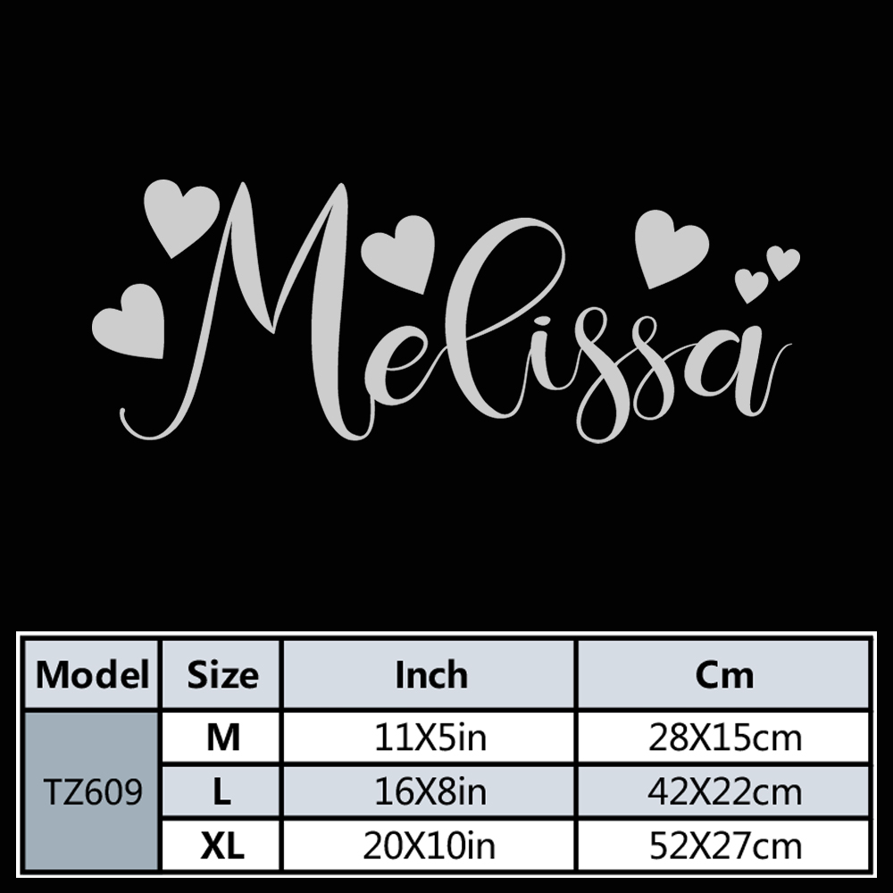 1pc Diy Personalize Custom Nam - Interior Design Names recension och pris