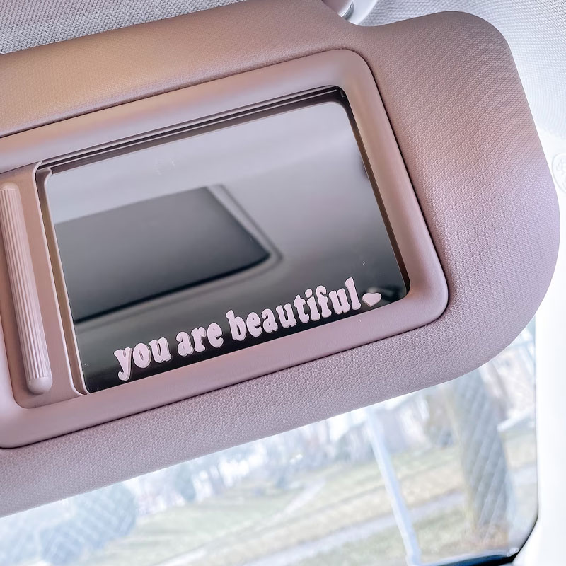 The Text Car Stickers You Are  - Interior Design Quotes recension och pris