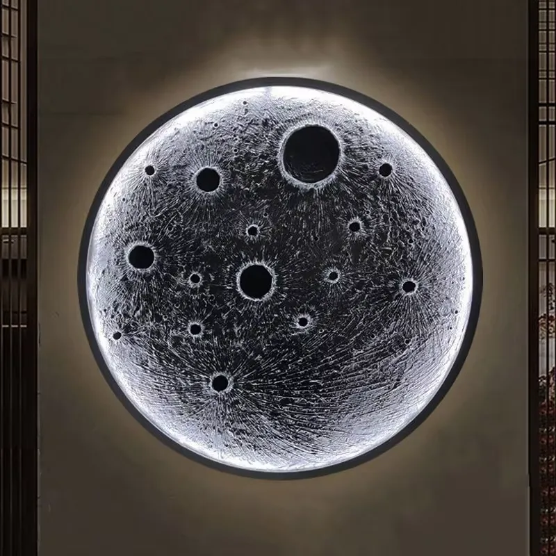 3D Moon Lamp LED Night Light C - Interior Design Living Room Ideas recension och pris