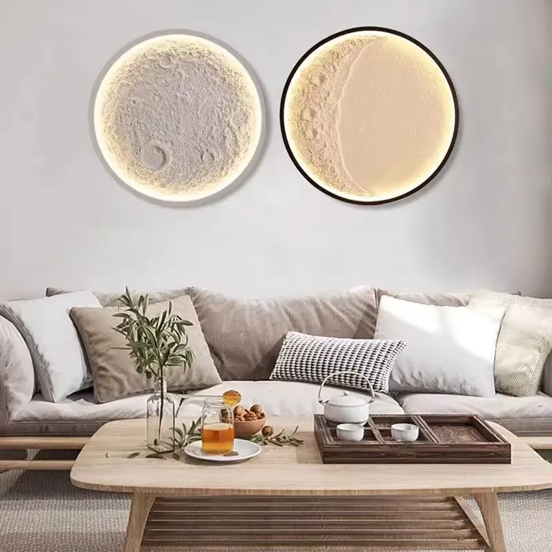 3D Moon Lamp LED Night Light C - Interior Design Living Room Ideas recension och pris