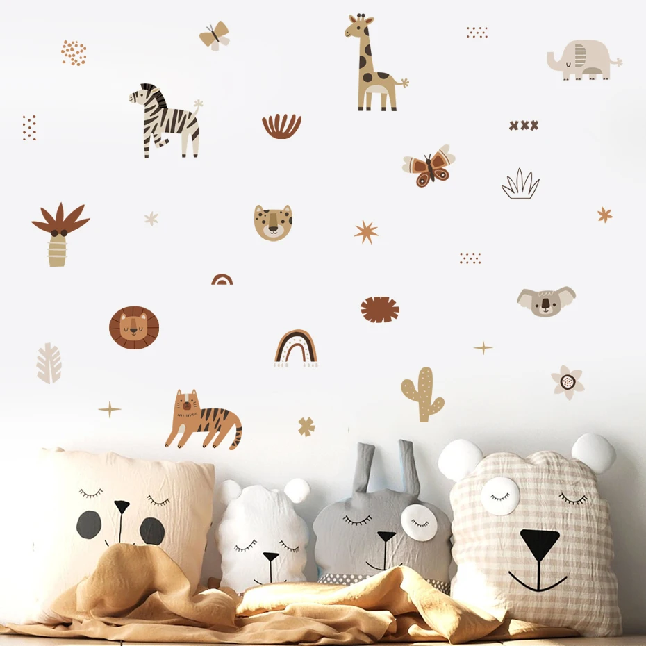 Cartoon Africa Animals Elephan - Interior Design Quotes recension och pris